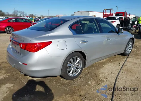 2017 Infiniti Q50 2.0T Premium z USA, uszkodzony, nr VIN JN1CV7AR3HM680987